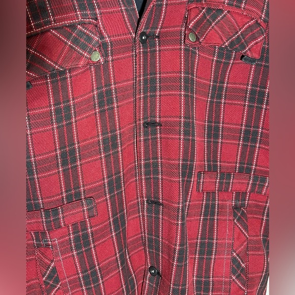 QUICKSILVER FLANNEL COAT - Picture 5 of 5